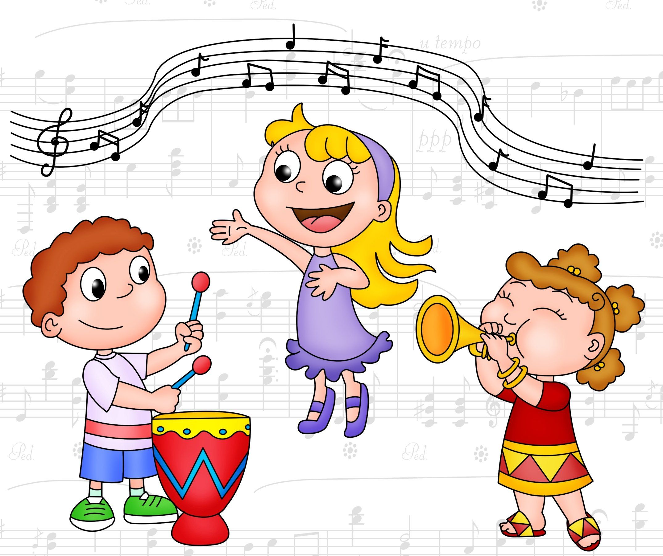 Детская музыка картинки. Дошкольники на музыкальном занятии. Дети поют и танцуют. Музыкальные инструменты для детей. Веселые музыканты.